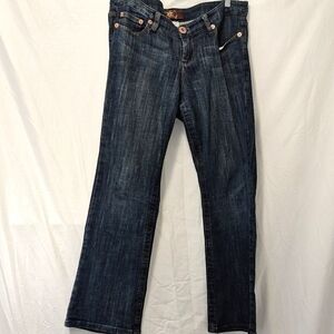 Vintage Z. Cavaricci women's jeans dark blue wash size 14 length 30